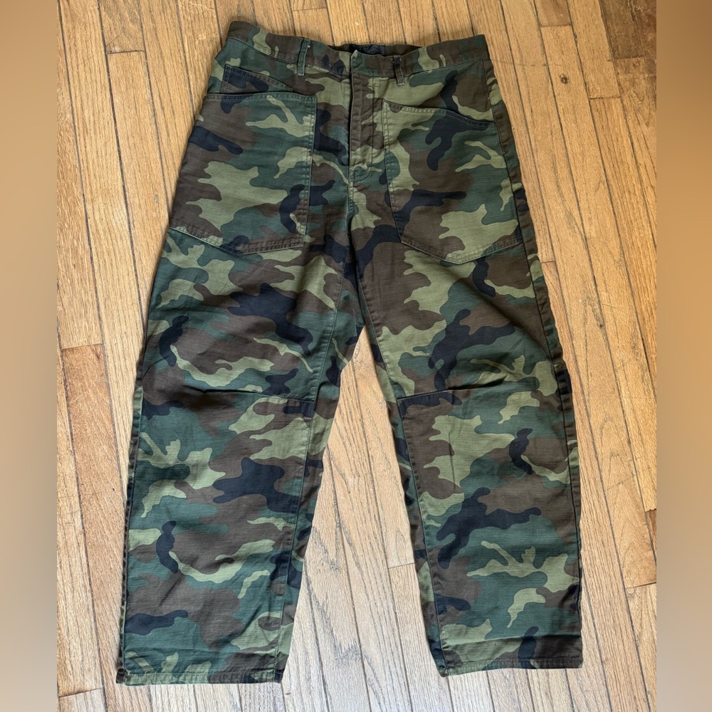 Nili Lotan Shon Camouflage Pants size 8